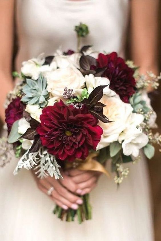 Top 20 Fall Wedding Bouquets for Autumn Brides | Roses & Rings