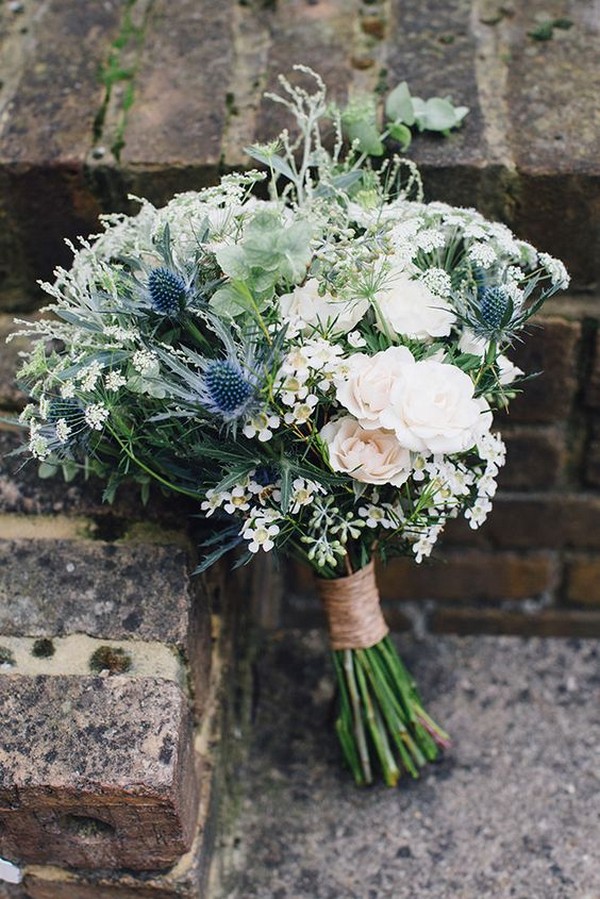 wildflower rustic wedding bouquets