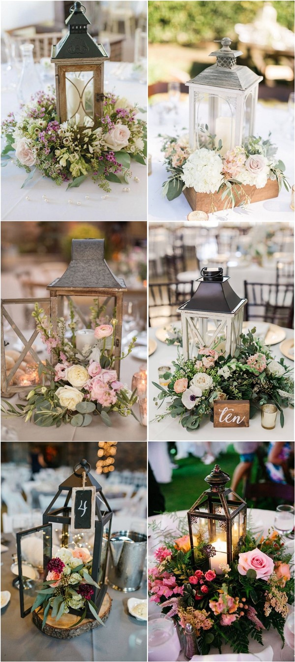 Create a Spooky Ambiance with Halloween Wedding Lantern Centerpieces
