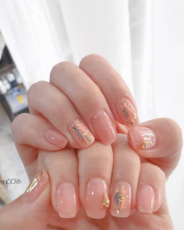 nail summer neutral pastel spring nails acrylic advertisements nailart roses bridal coffin french bride
