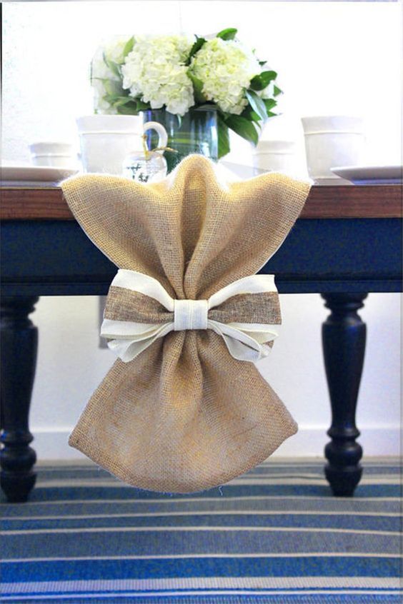 Burlap Table runner for wedding perfect for rustic decor