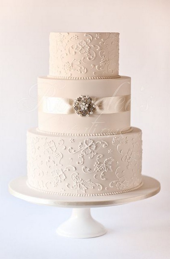 Elegant Vintage Wedding Cakes