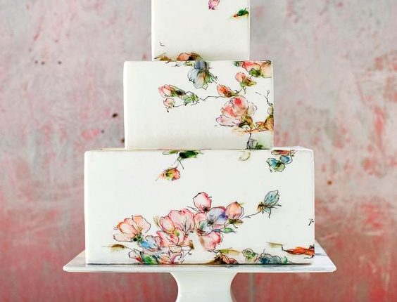 Gorgeous Floral Wedding Cakes by Maggie Austin