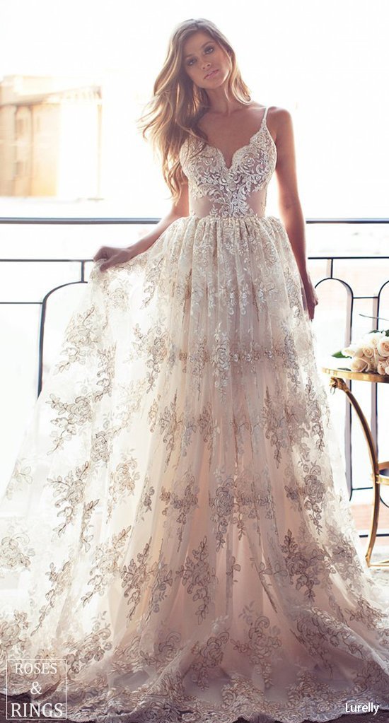 Lurelly bohemian wedding dress doree