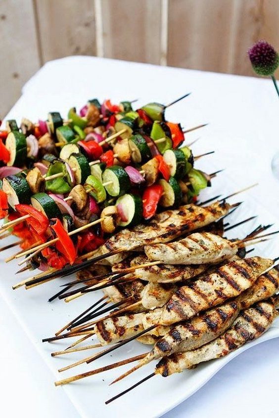 bbq wedding food idea