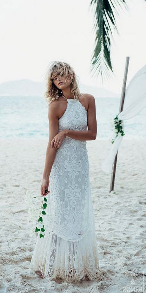 30 Beach Wedding Dresses Perfect for a Destination Wedding