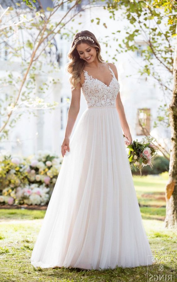 boho lace wedding dress from Stella York