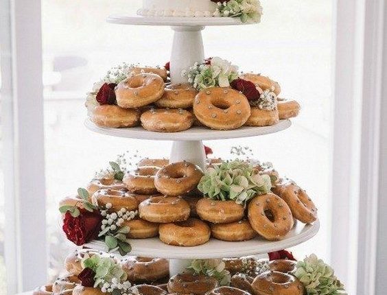 donut wedding bar