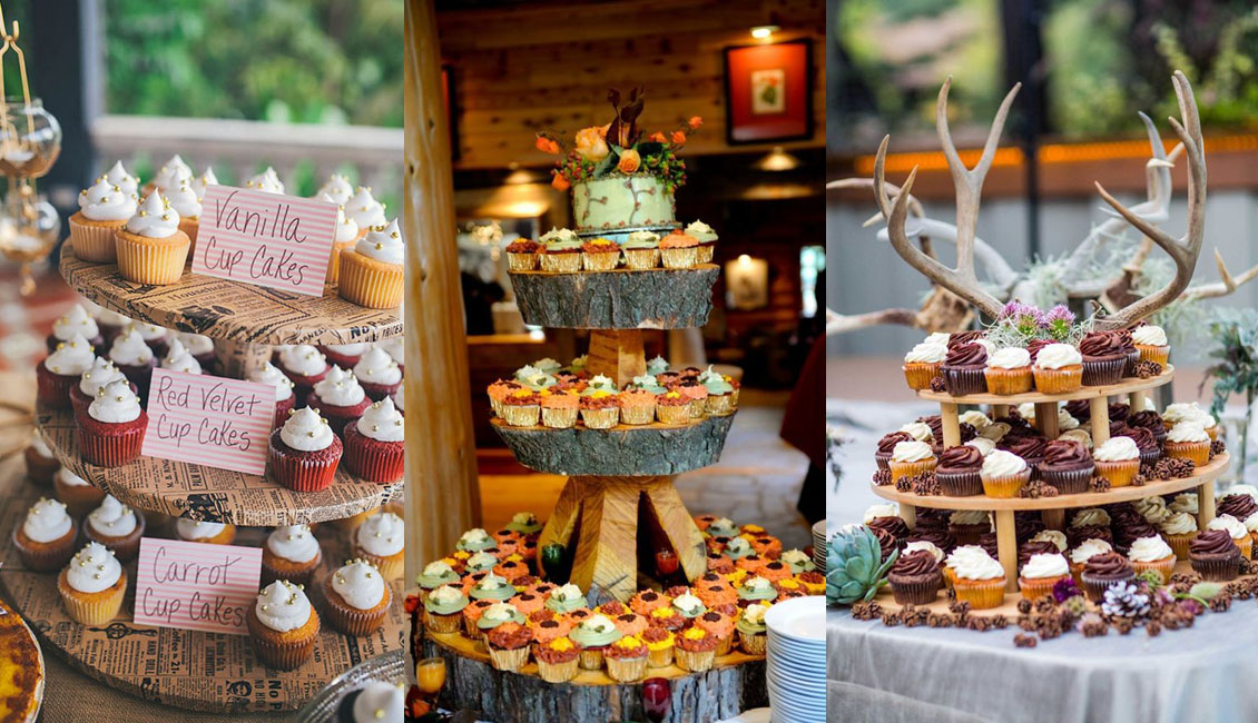 rustic fall wedding cupcake ideas