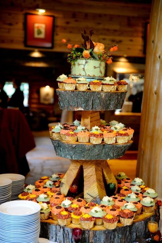 rustic wedding cupcake ideas