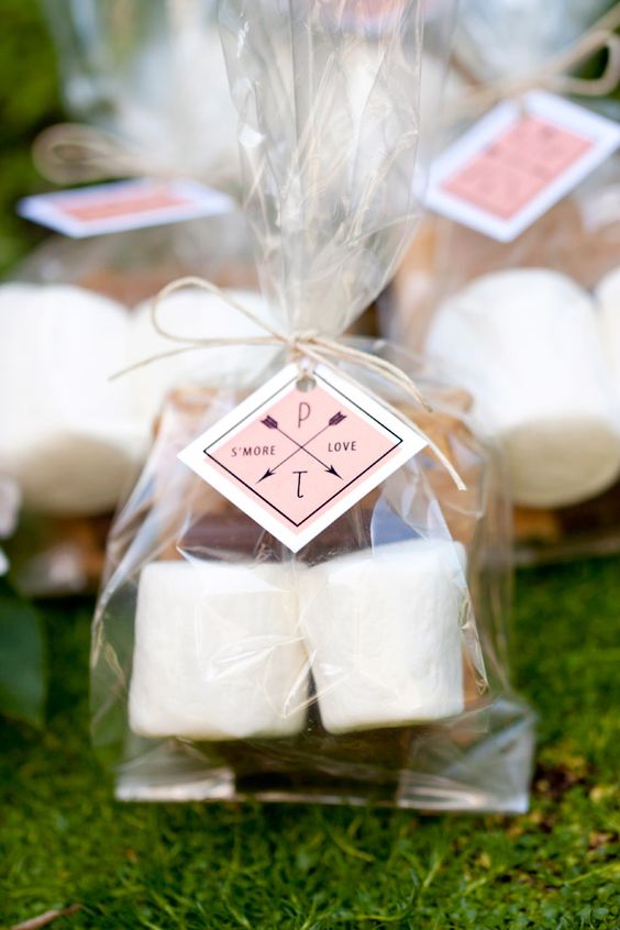 smores wedding favor idea