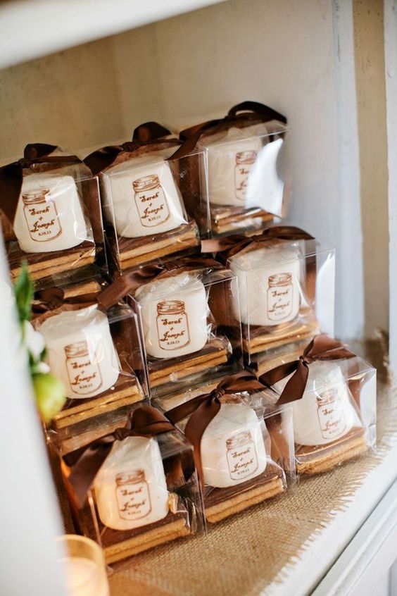 smores wedding favor