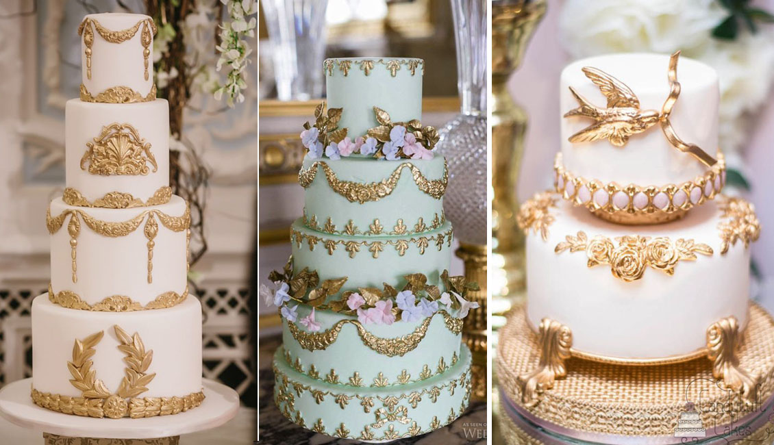 baroque wedding cake ideas