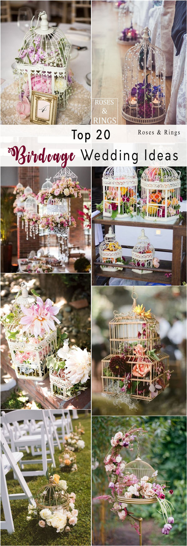 vintage wedding ideas - birdcage wedding ideas