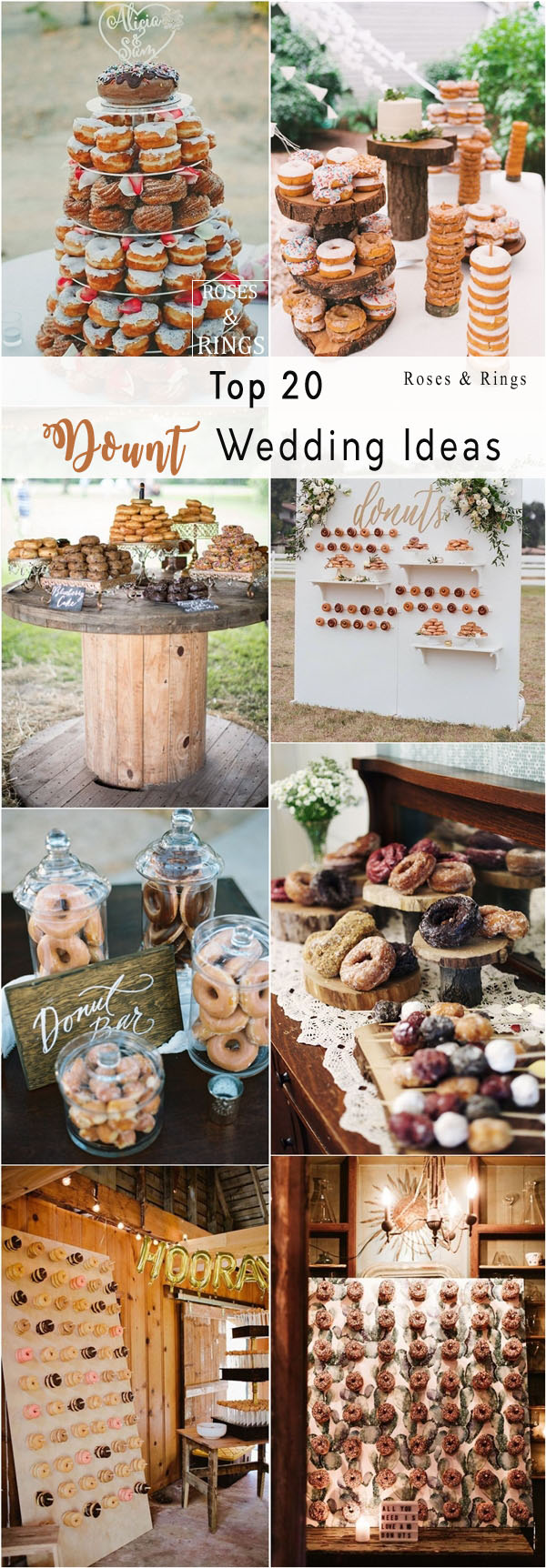 Donut Wedding Reception Ideas