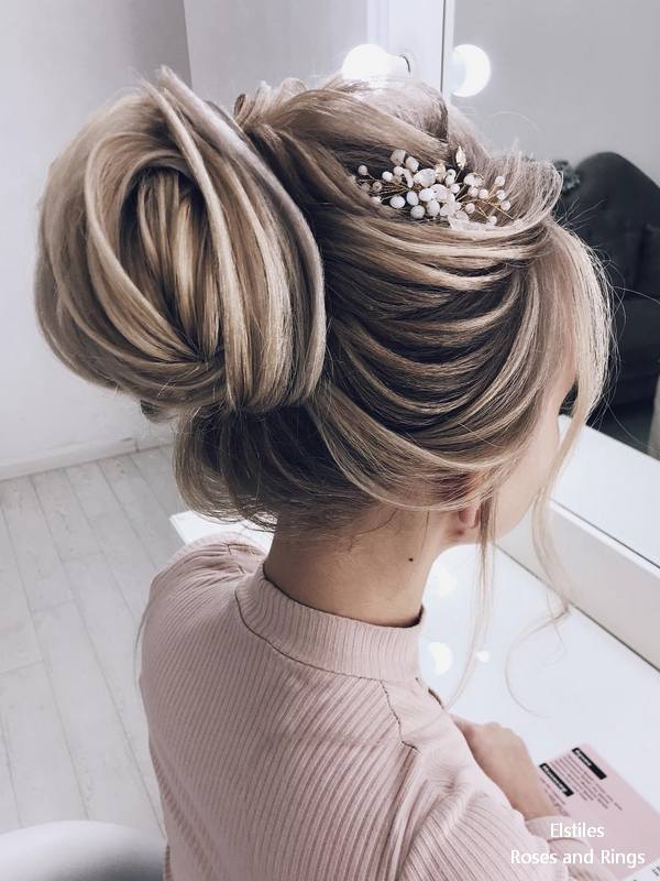 Elstiles wedding hairstyles high updos