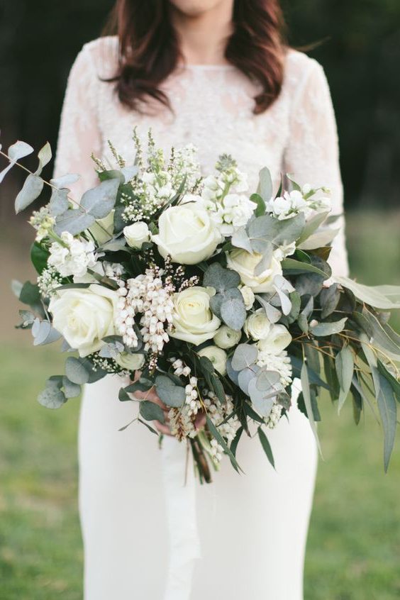 Stunning White Bridal Bouquet