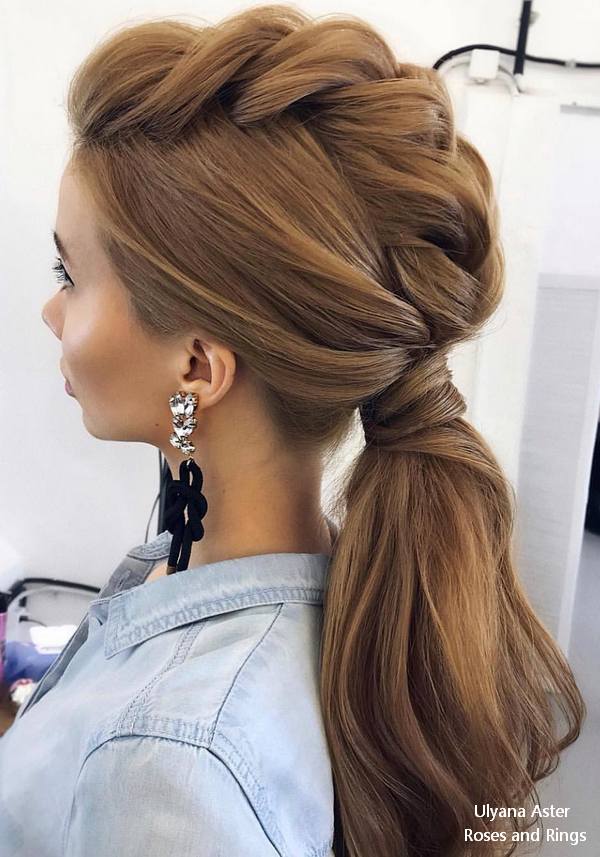 Ulyana Aster Long Wedding Hairstyles and Updos