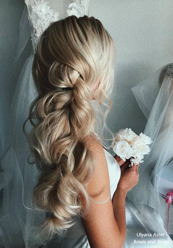 Ulyana Aster Long Wedding Hairstyles and Updos