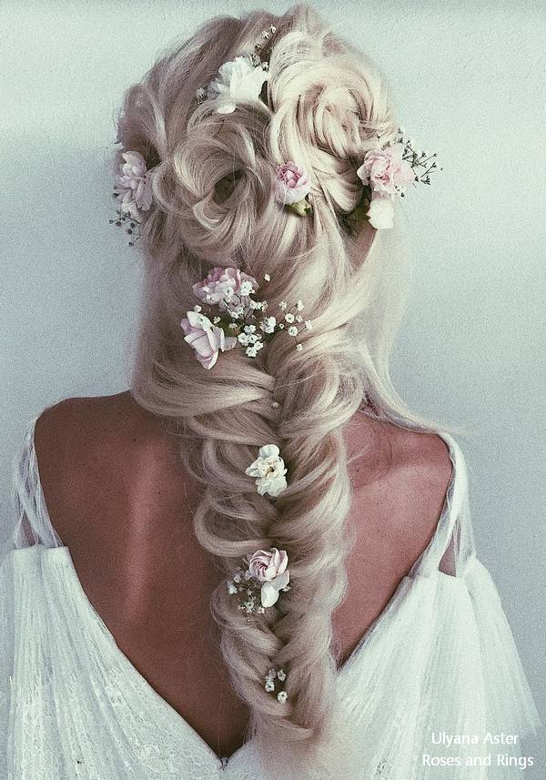 Ulyana Aster Long Wedding Hairstyles and Updos