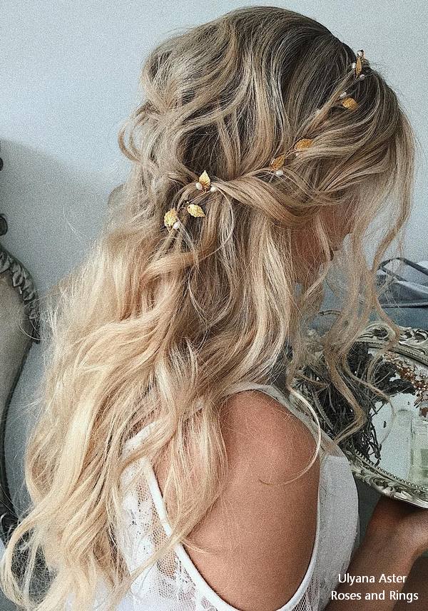 Ulyana Aster Long Wedding Hairstyles and Updos