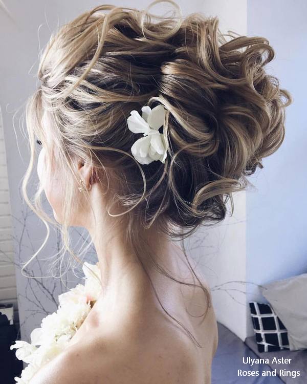 Ulyana Aster Long Wedding Hairstyles and Updos
