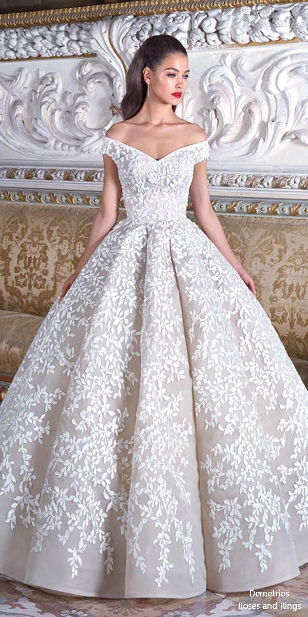 Demetrios 2019 Wedding Dress
