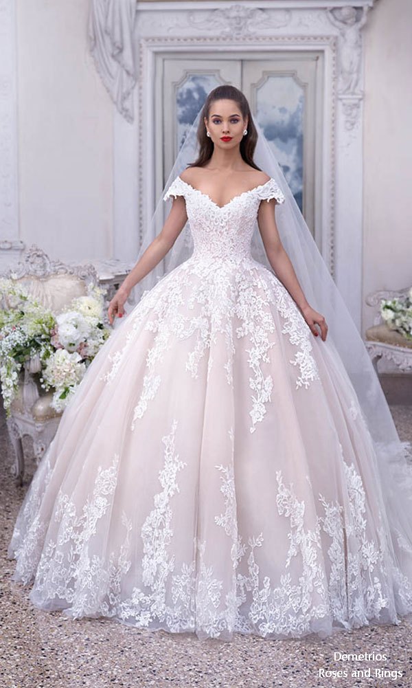 Demetrios 2019 Wedding Dress