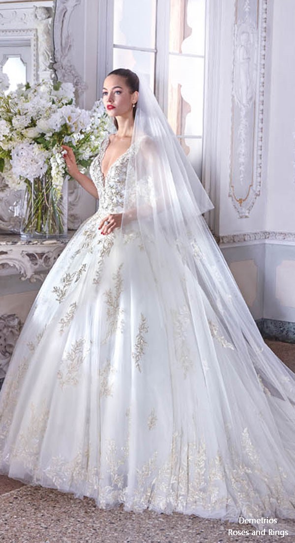 Demetrios 2019 Wedding Dress