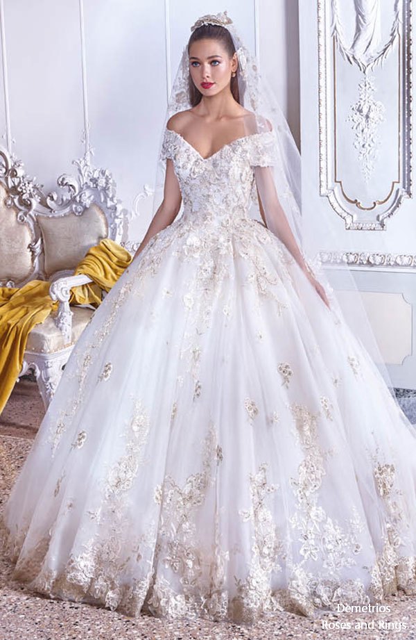 Demetrios 2019 Wedding Dress