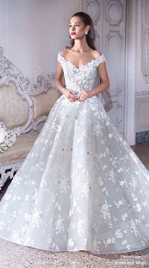 Demetrios 2019 Wedding Dress