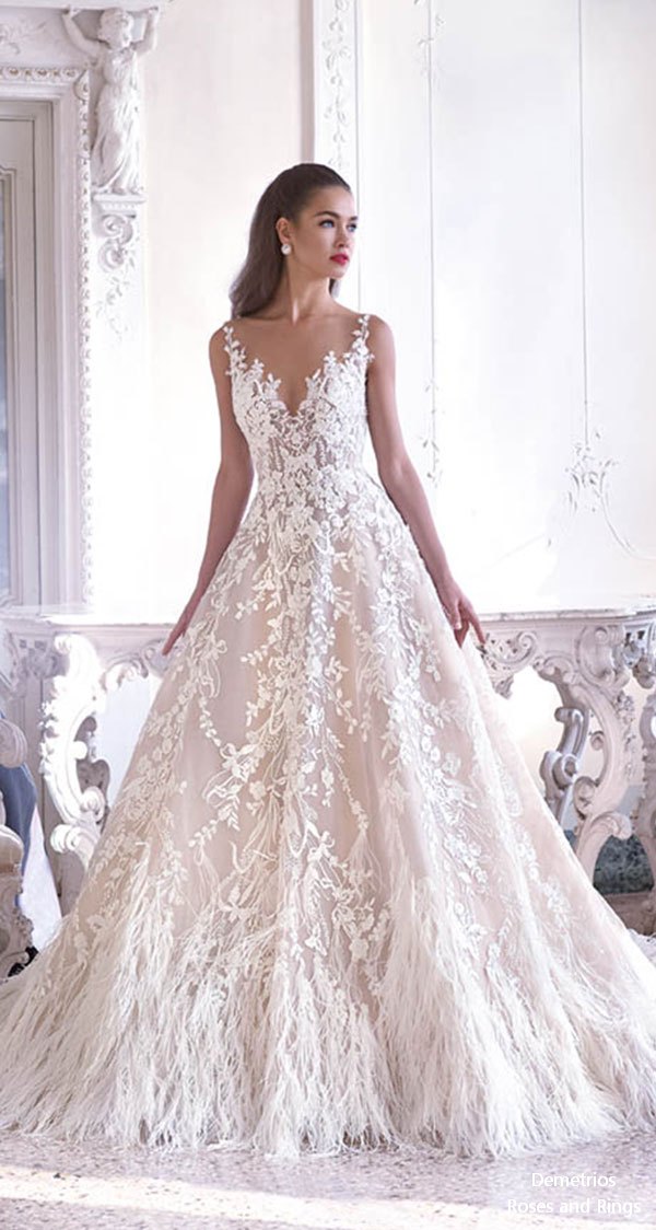 Demetrios 2019 Wedding Dress