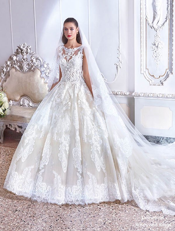 Demetrios 2019 Wedding Dress