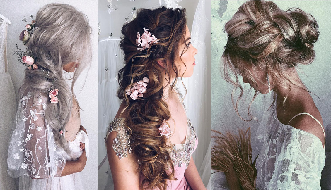 Ulyana Aster Long Wedding Hairstyles and Updos