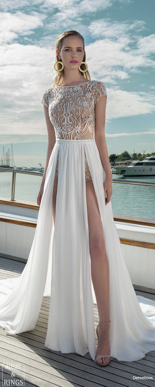 Demetrios Destination 2019 Beach Wedding Dresses