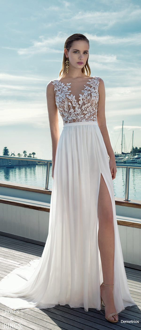 Demetrios Destination 2019 Beach Wedding Dresses