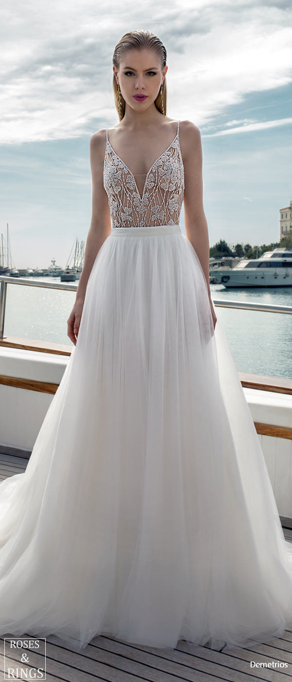 Demetrios Destination 2019 Beach Wedding Dresses