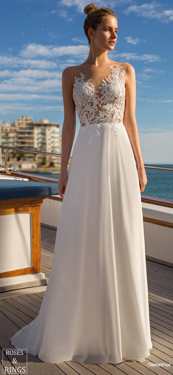 Demetrios Destination 2019 Beach Wedding Dresses