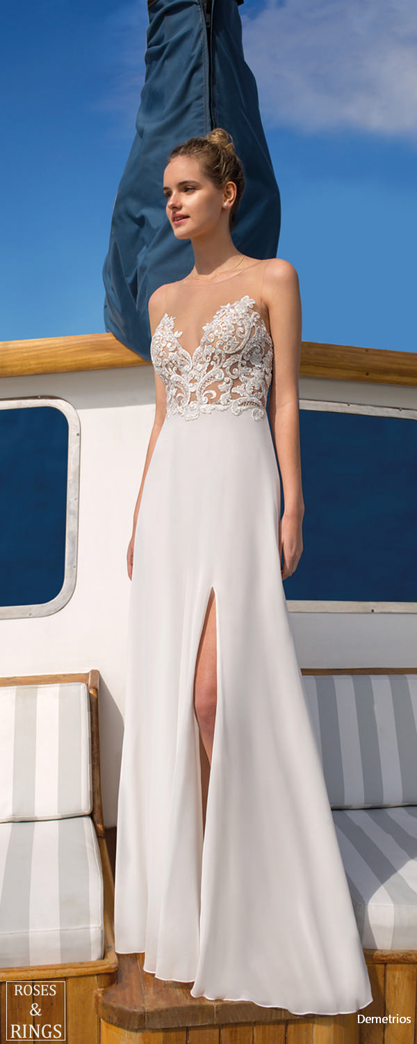 Demetrios Destination 2019 Beach Wedding Dresses