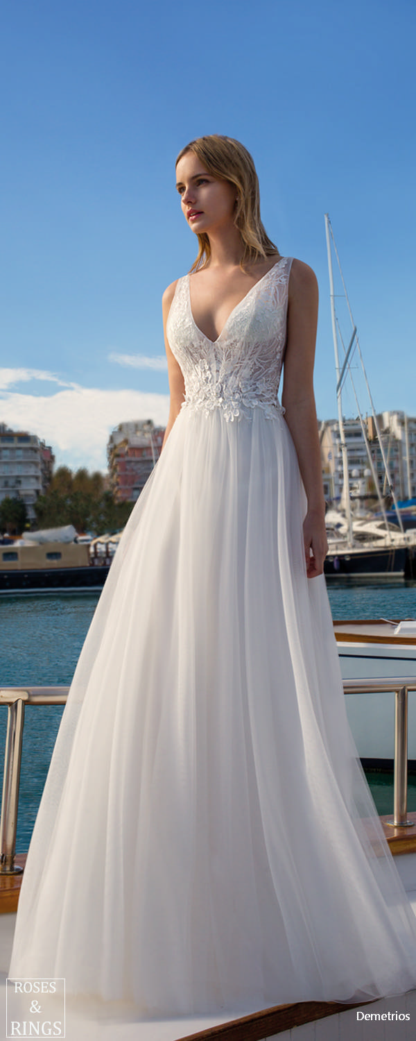 Demetrios Destination 2019 Beach Wedding Dresses