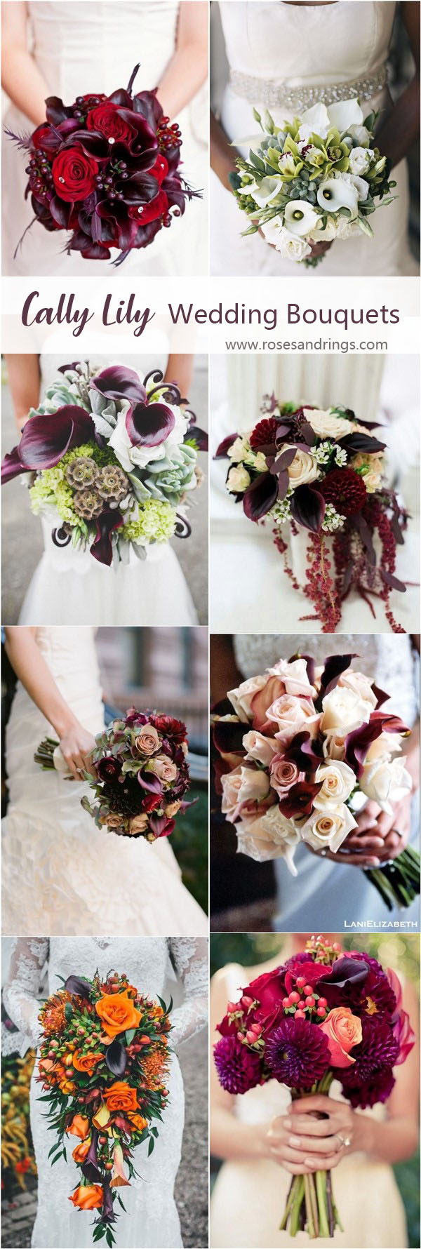 calla lily wedding flower bouquet ideas