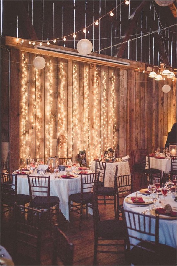 wedding reception lighting ideas for fall
