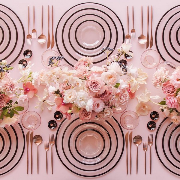 Wedding Reception Table Setting Decoration Ideas