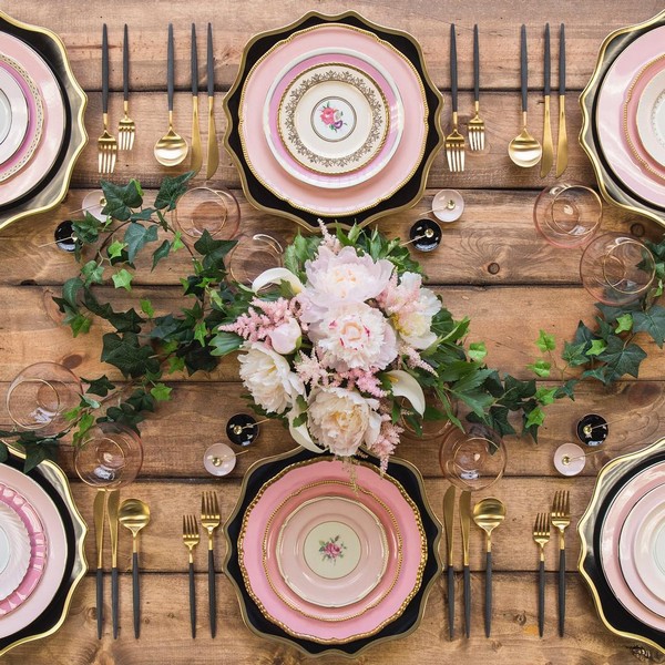 Wedding Reception Table Setting Decoration Ideas