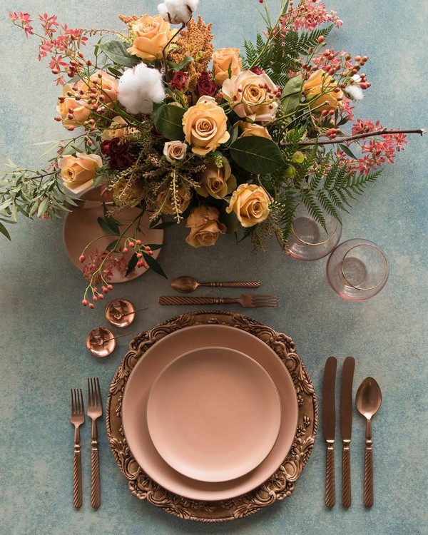 Wedding Reception Table Setting Decoration Ideas