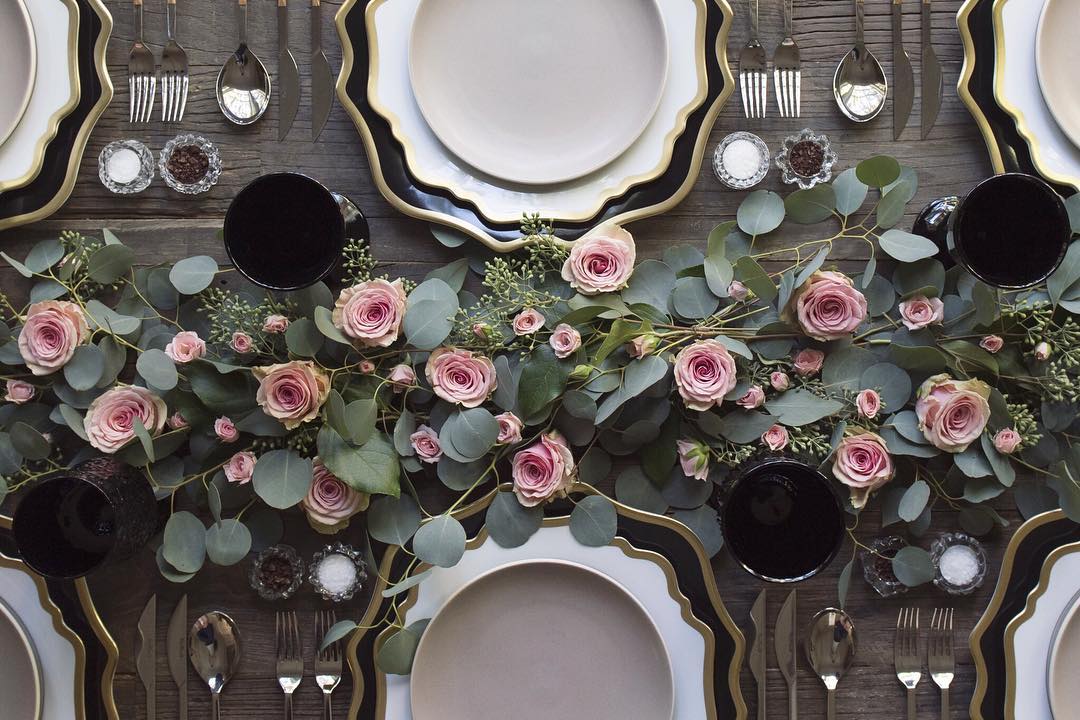 Wedding Reception Table Setting Decoration Ideas