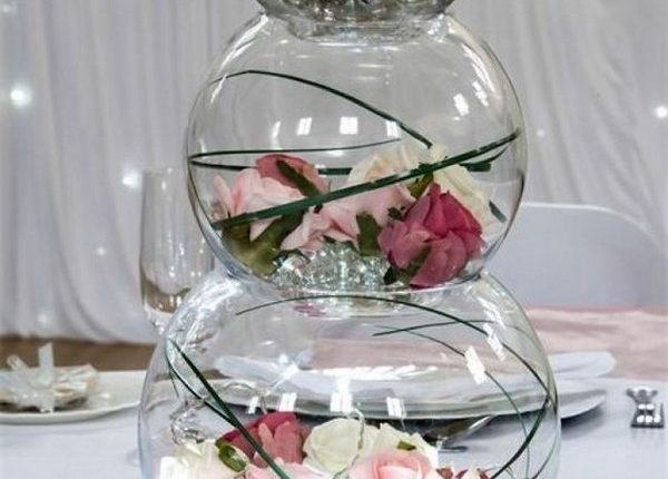 Floral wedding centerpieces