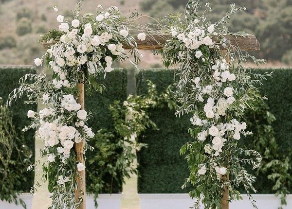 Olive Branch Wedding Arch Ideas