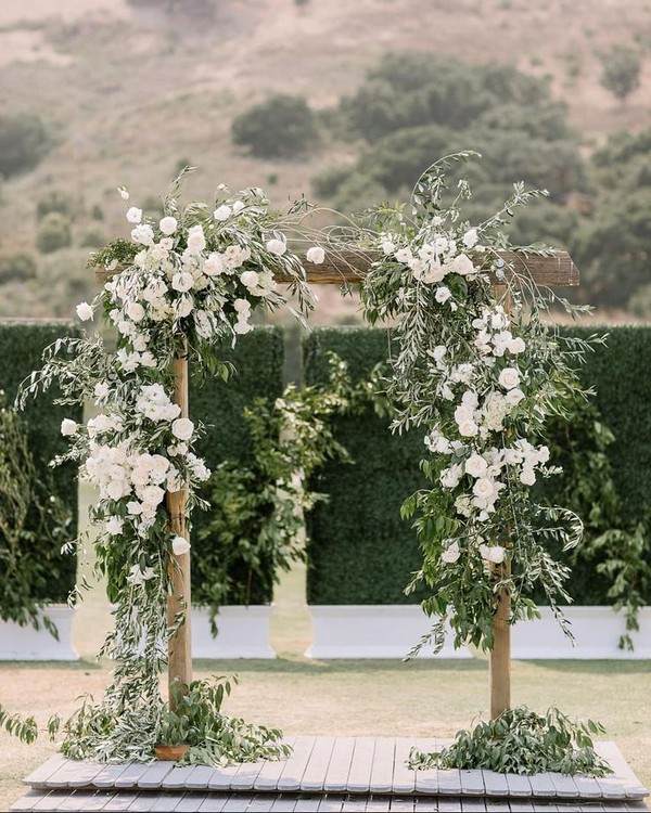 Olive Branch Wedding Arch Ideas
