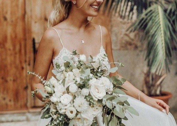 Sage Green Wedding Bouquet
